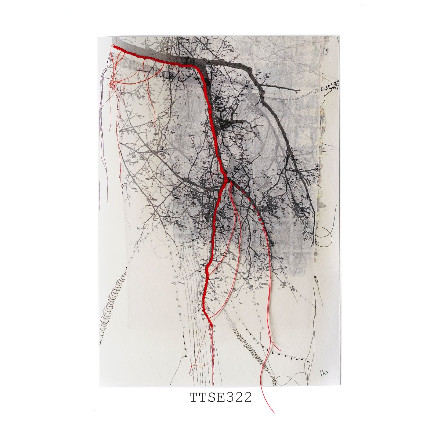 Thought Trails Artist Book Special Edition with fine art print