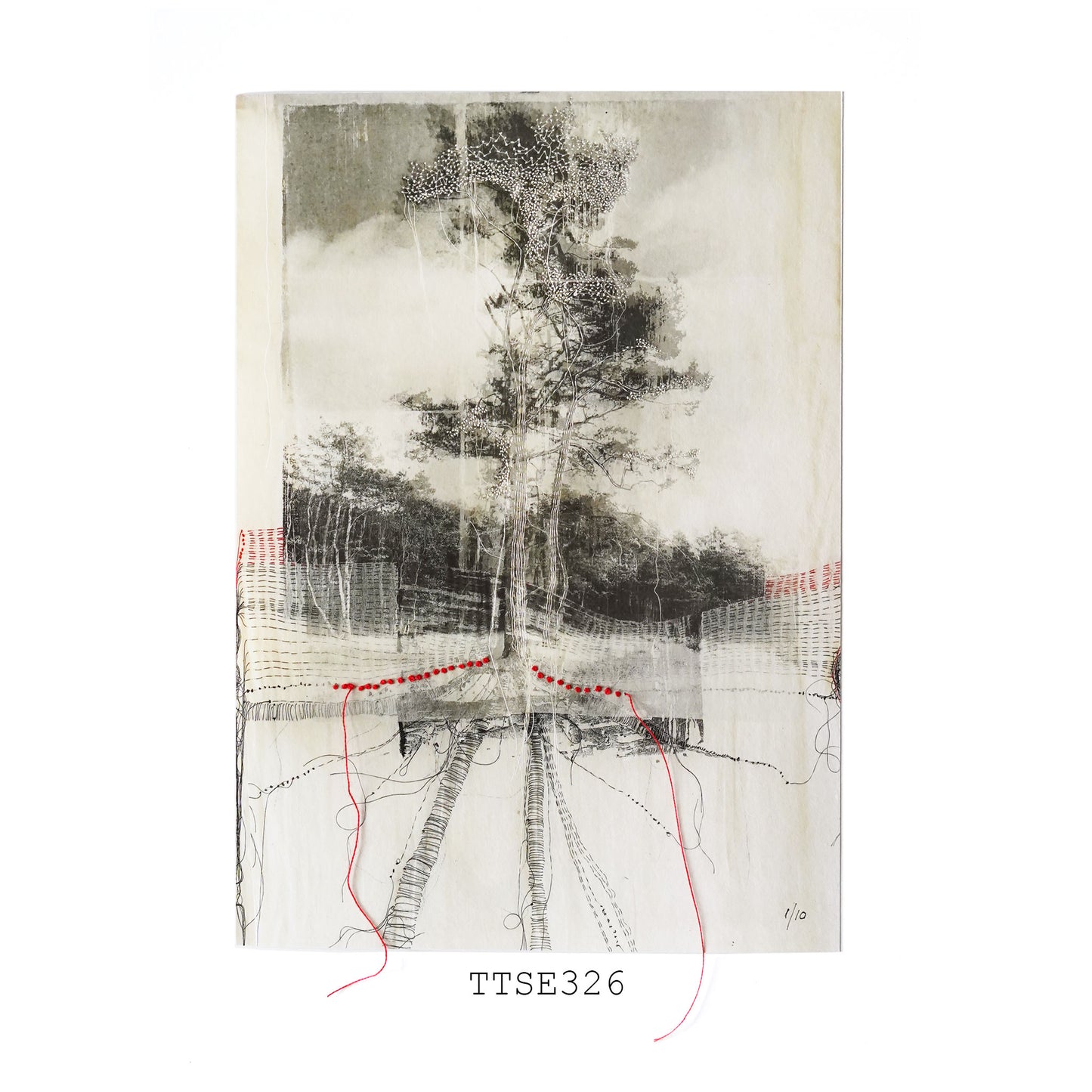 Thought Trails Artist Book Special Edition with fine art print