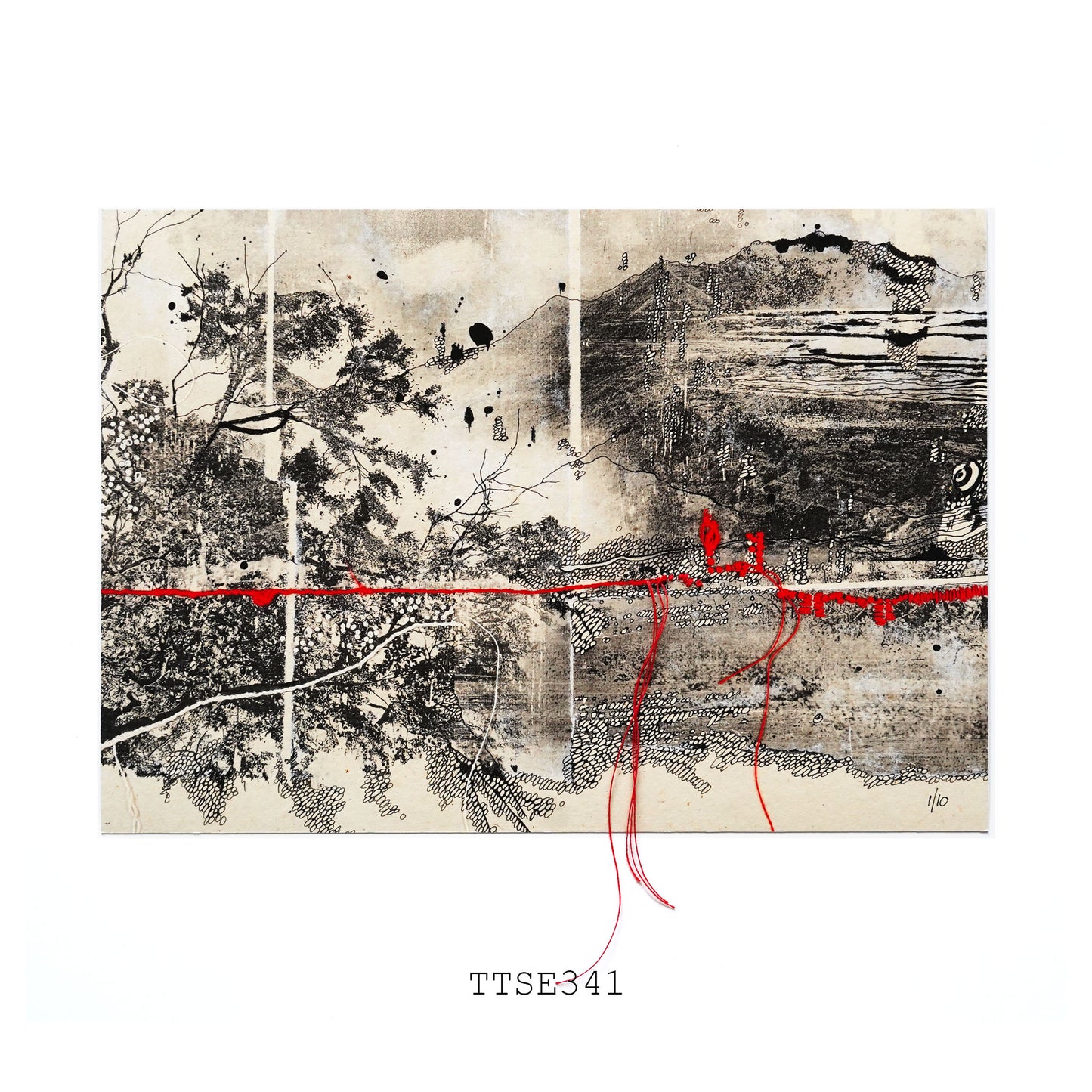 Thought Trails Artist Book Special Edition with fine art print