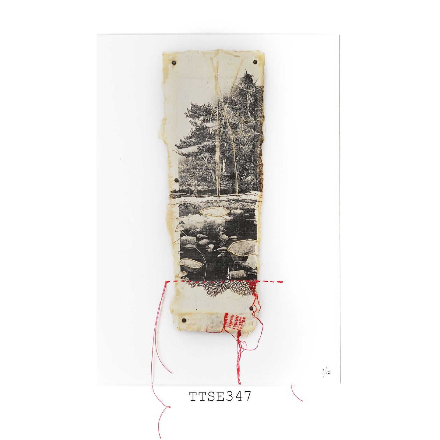Thought Trails Artist Book Special Edition with fine art print