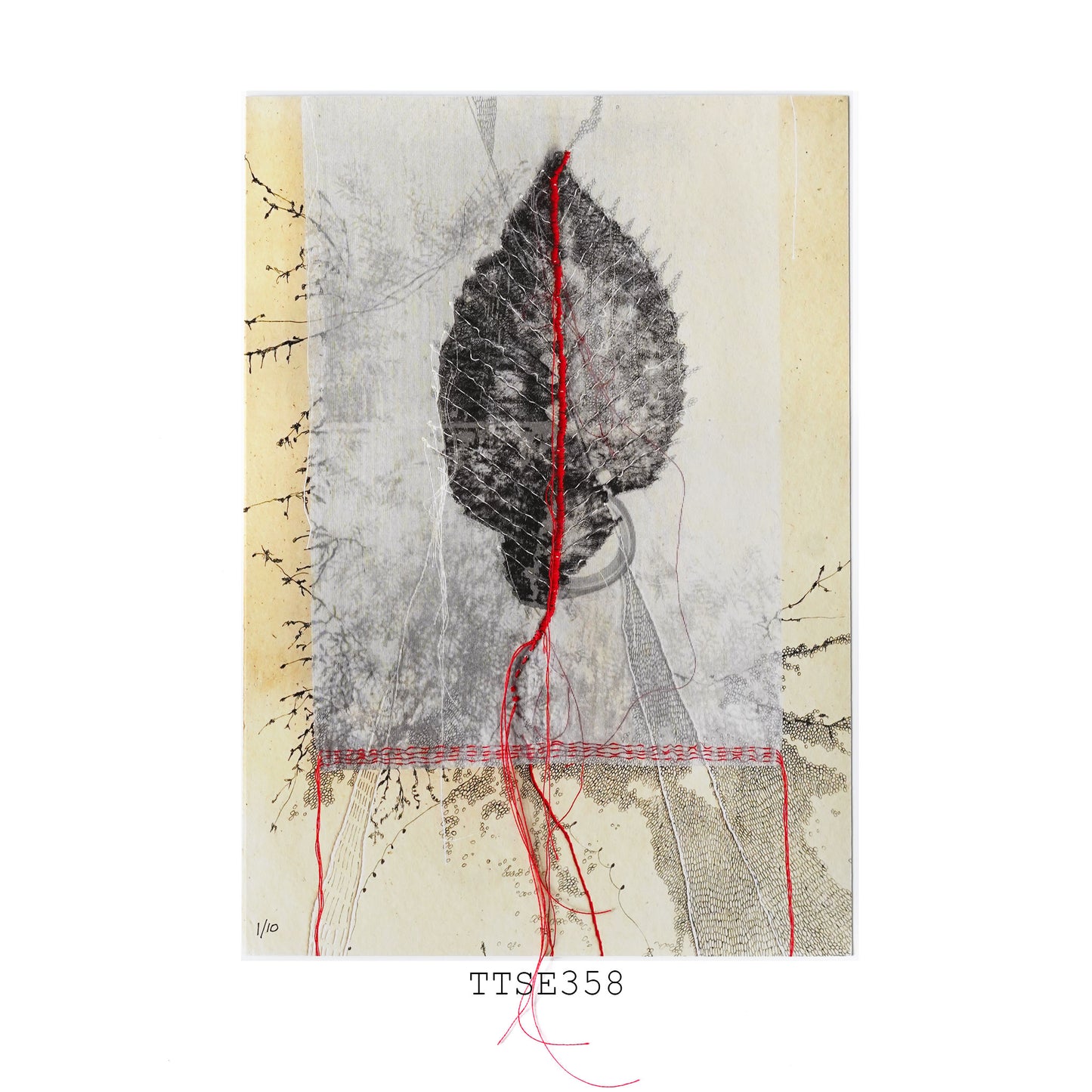 Thought Trails Artist Book Special Edition with fine art print