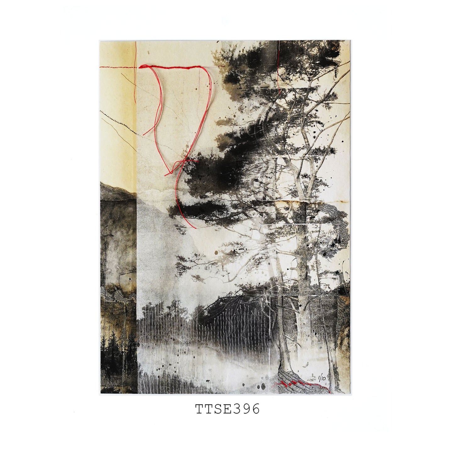 Thought Trails Artist Book Special Edition with fine art print