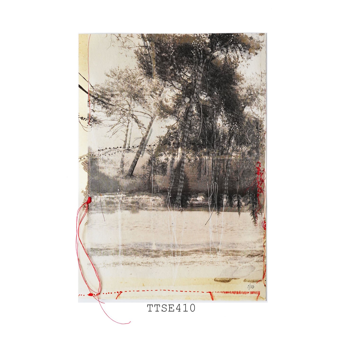 Thought Trails Artist Book Special Edition with fine art print