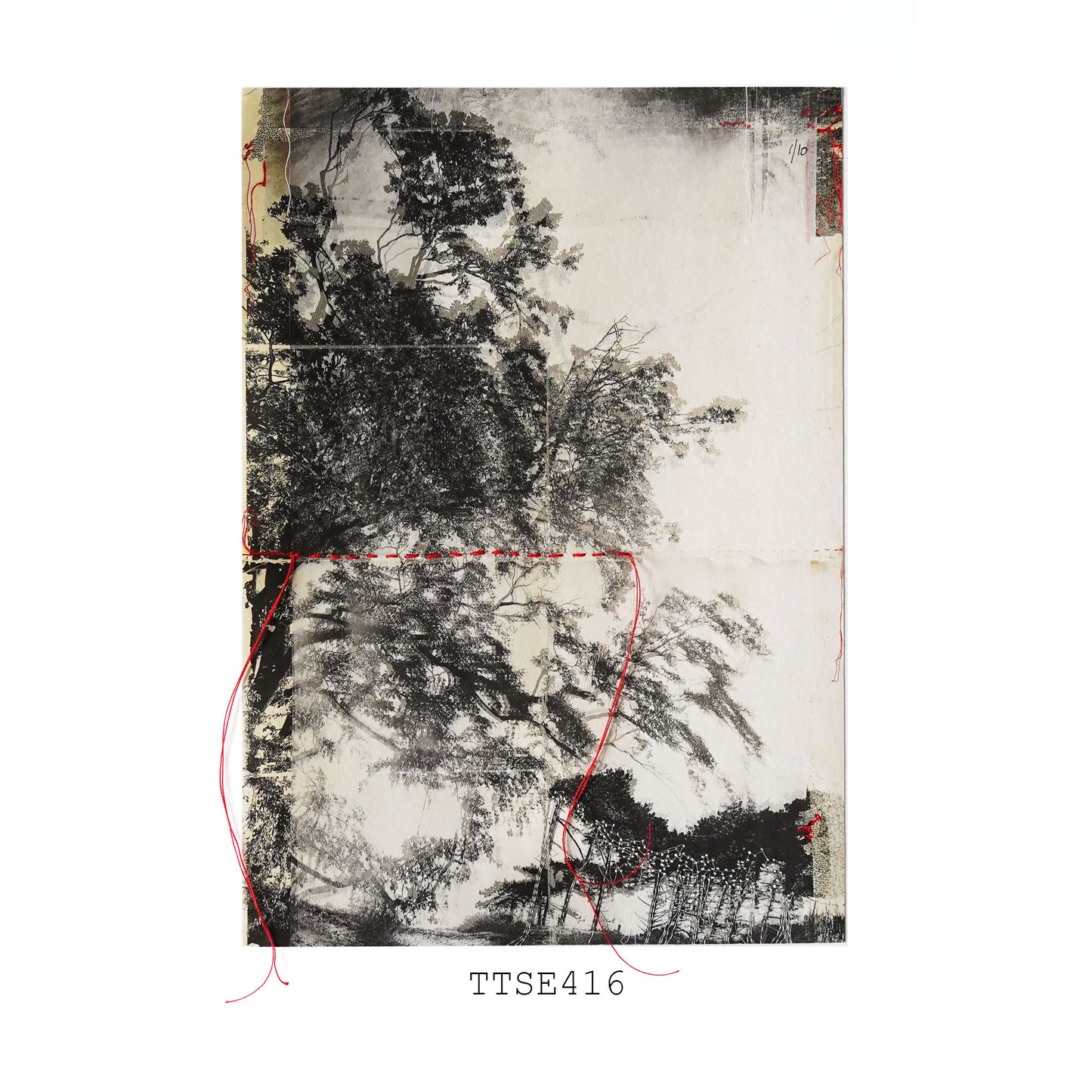 Thought Trails Artist Book Special Edition with fine art print